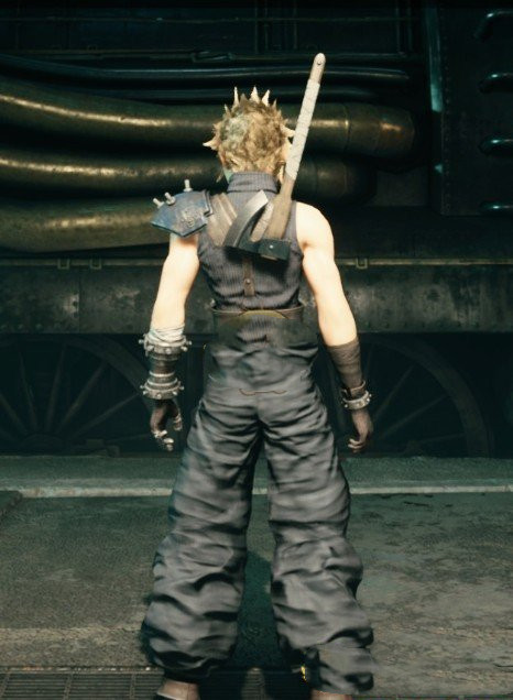 《最終幻想7：重制版》克勞德趣味武器三合一MOD