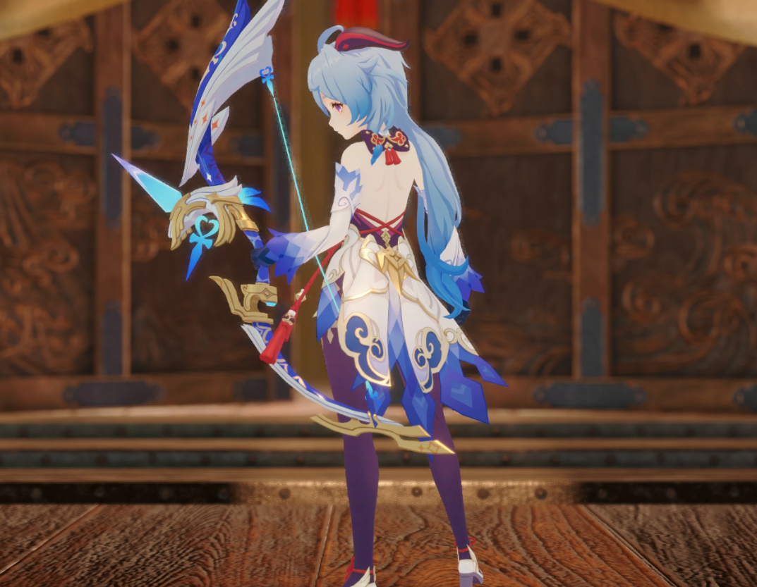 《怪物獵人崛起：曙光》循循守月甘雨MOD