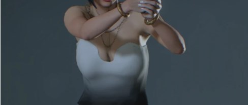 《生化危機2：重制版》艾達蛇蝎美人連衣裙MOD