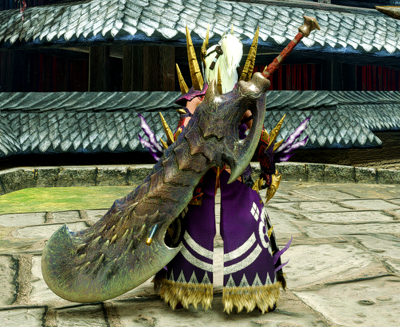 《怪物獵人：崛起》世界黑龍大劍MOD
