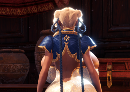 《怪物獵人世界：冰原》街霸性感春麗旗袍套裝MOD
