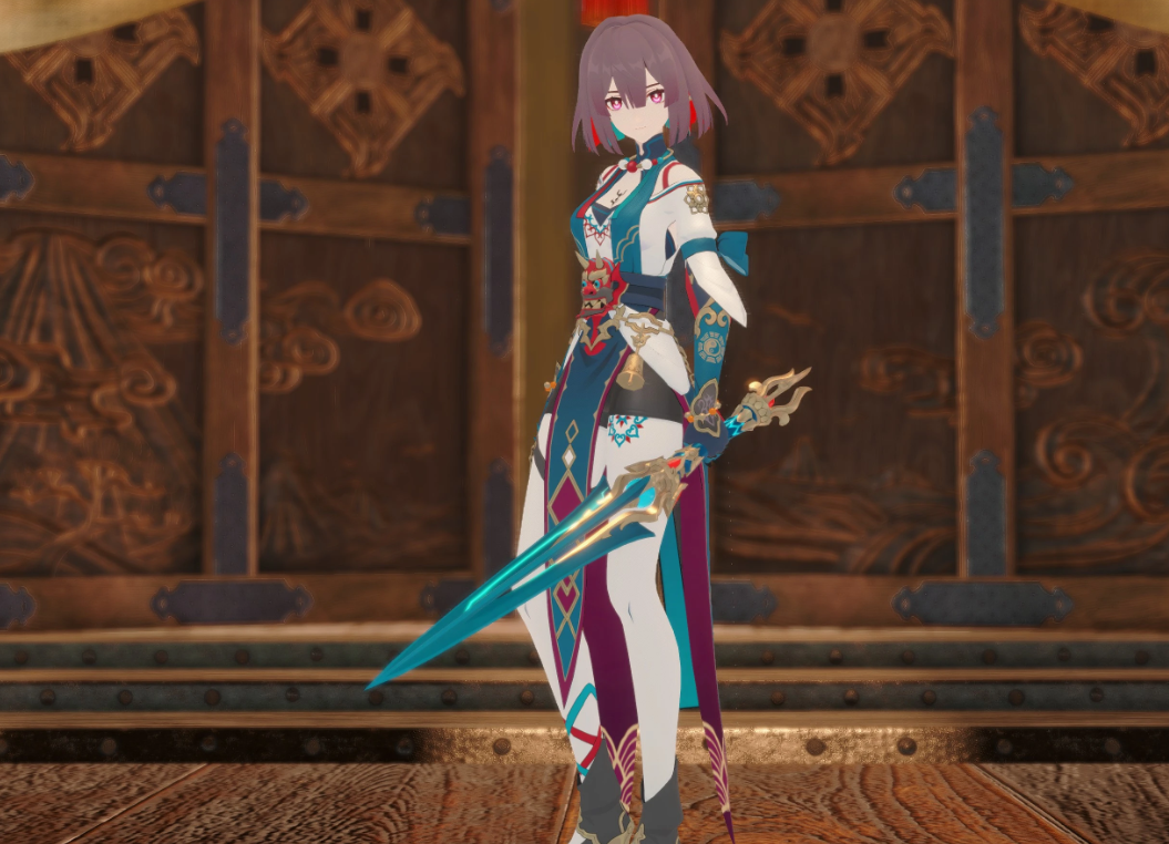 《怪物獵人崛起：曙光》星穹鐵道雪衣MOD