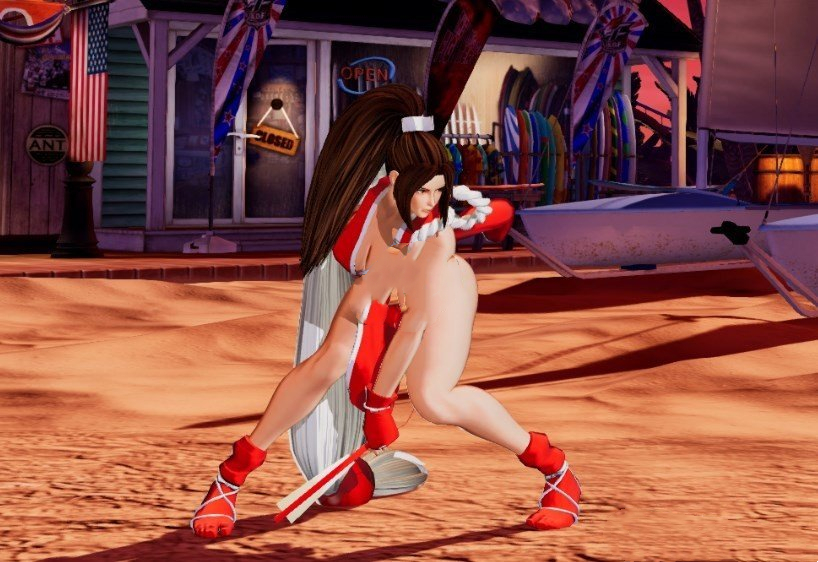 《拳皇15》CVS2不知火舞配色MOD