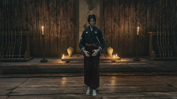 《只狼：影逝二度》艾瑪黑色山口組和風服裝MOD
