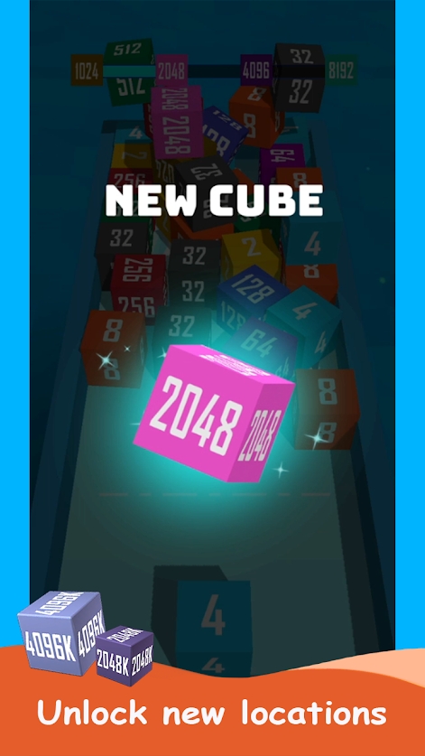 合并2048立方體