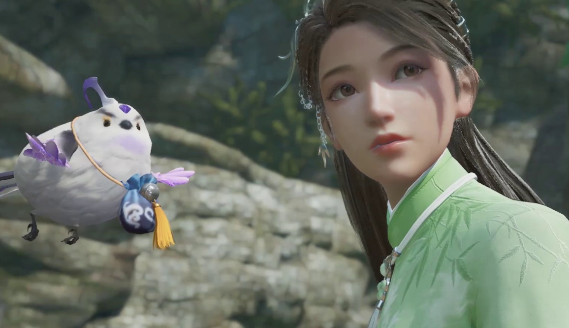 《仙劍奇俠傳7》月清疏淡綠色服飾心語千翠MOD[正式版]