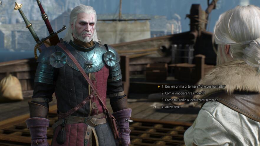 《巫師3次世代版》布拉維坎的屠夫忠于原著的杰洛特MOD