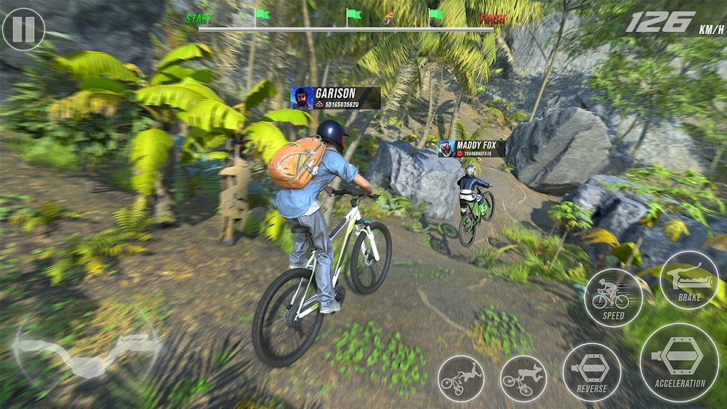 BMX自行車特技越野賽
