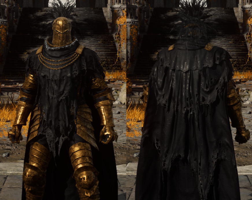 《艾爾登法環》黑夜騎兵套裝改變紋理MOD