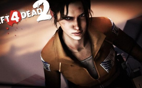 《求生之路2》佐伊進擊的巨人自由之翼制服MOD