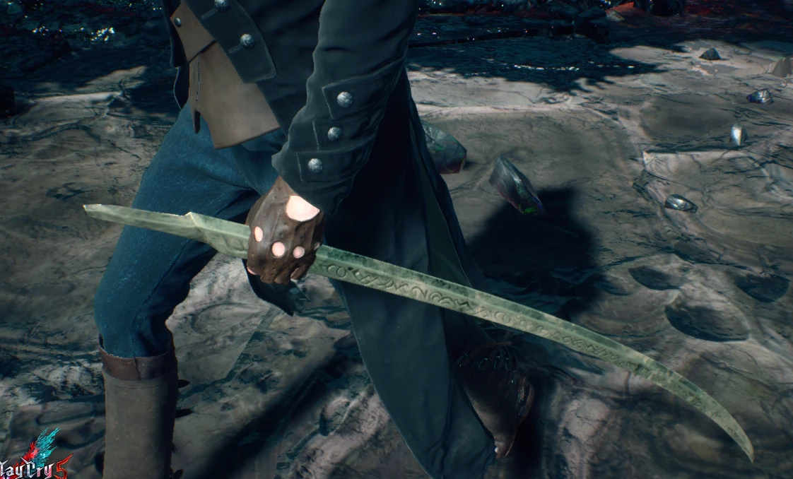 《鬼泣5》法環瑪蓮妮亞義手刀替換閻魔MOD