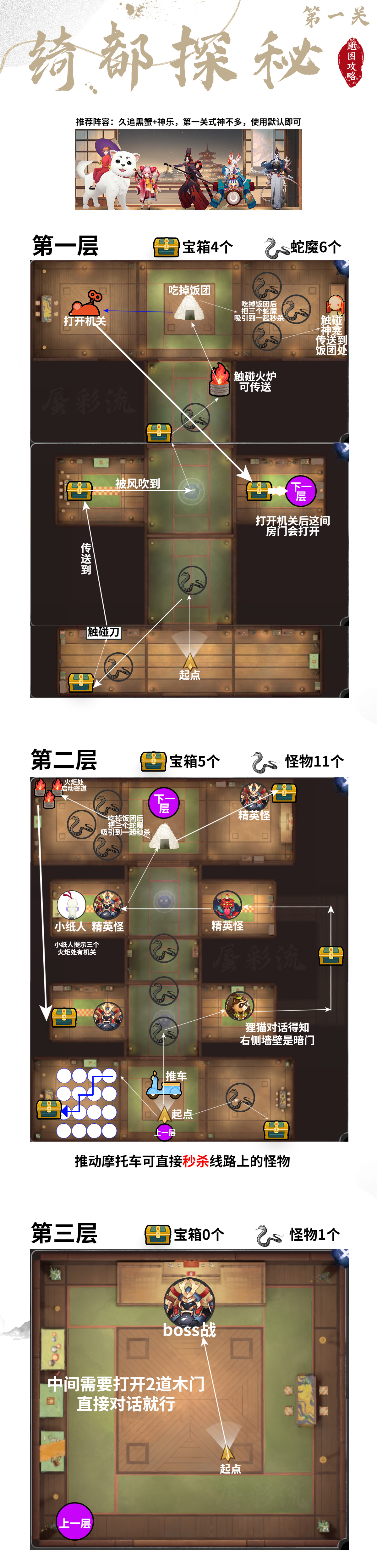 《陰陽(yáng)師》綺都探秘路線攻略