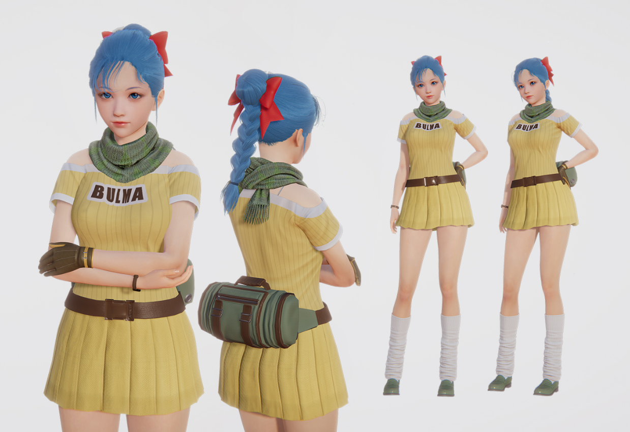 《AI少女》七龍珠布瑪服飾MOD