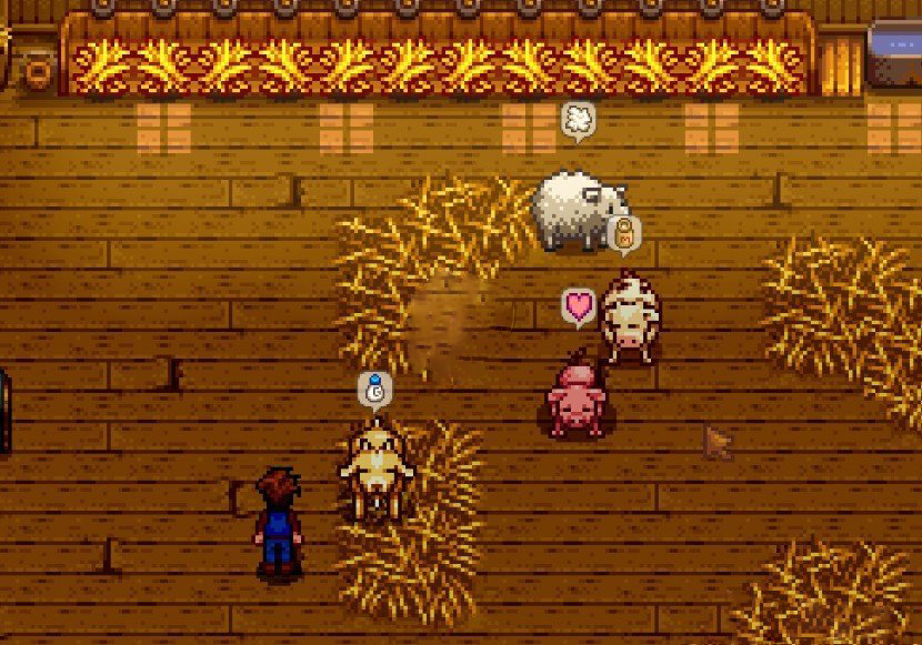 《星露谷物語》動物飼養便利提示MOD
