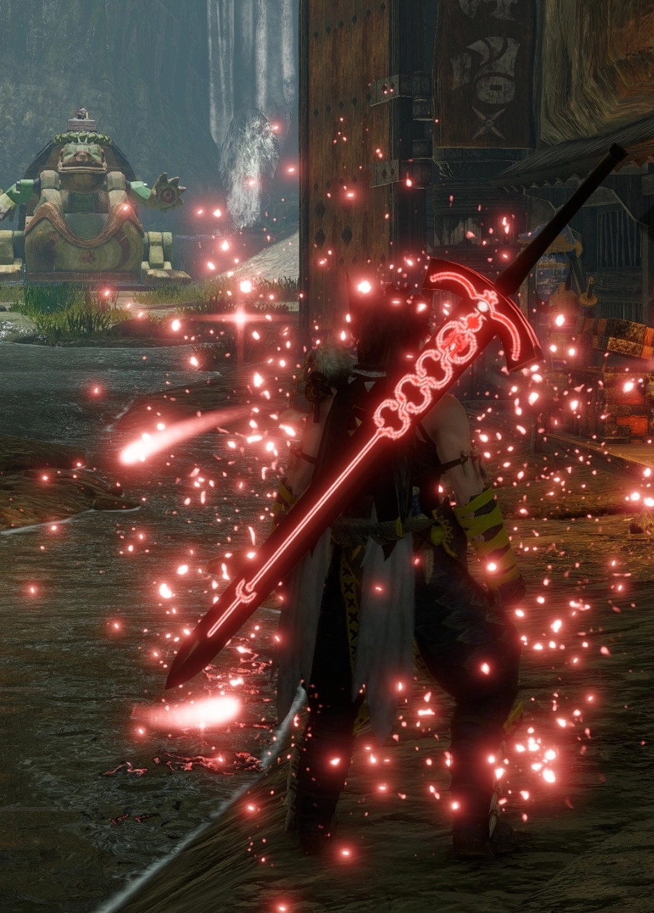 《怪物獵人：崛起》Fate黑咖喱棒劍MOD曙光版