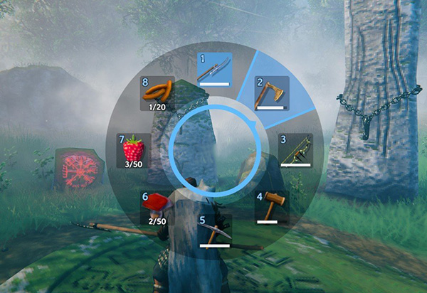 《Valheim：英靈神殿》快捷欄圓盤MOD