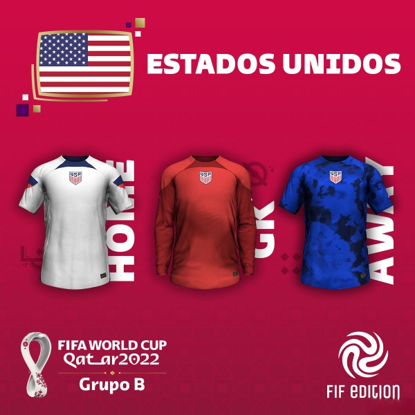 《FIFA 22》美國國家隊(duì)球衣包