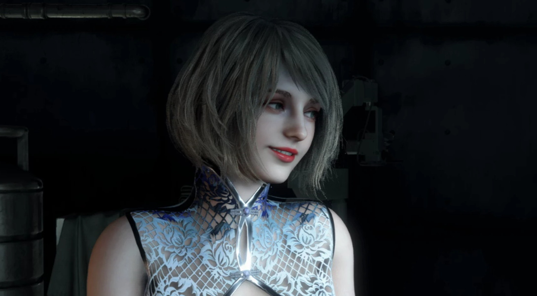 《生化危機4：重制版》阿什莉青花瓷旗袍白絲MOD[正式版]