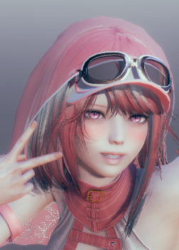 《AI少女》粉色短發活潑風格美少女MOD