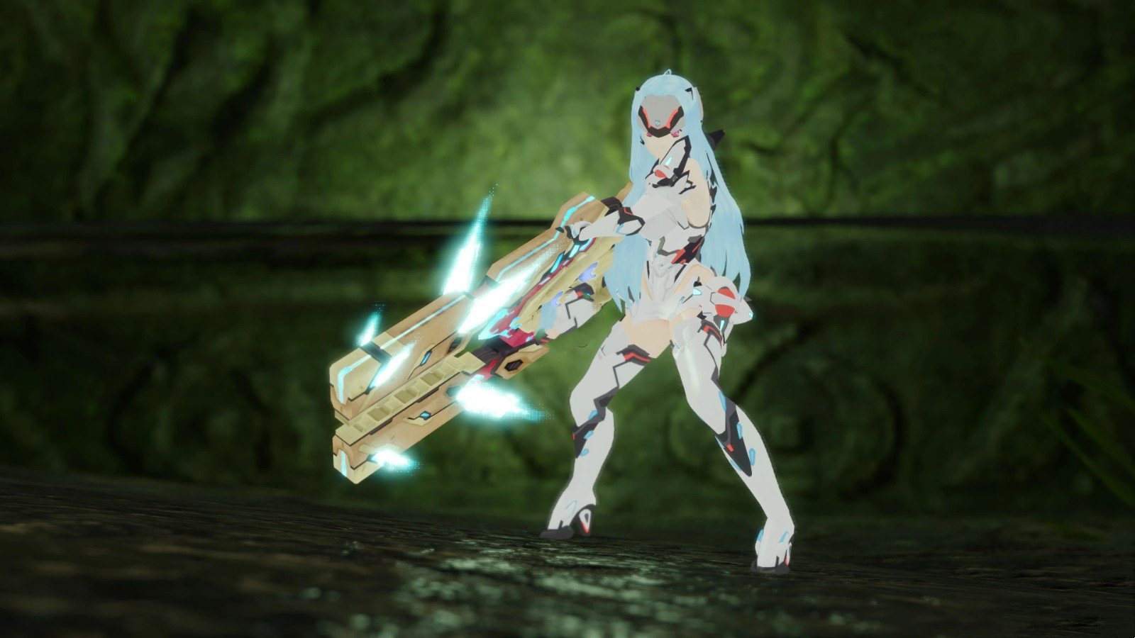《怪物獵人：崛起》異度之刃2KOS-MOS外觀（帶有武器）MOD