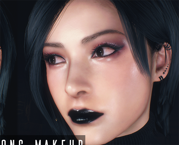 《生化危機(jī)4：重制版》艾達(dá)王哥特風(fēng)妝容耳環(huán)MOD[正式版]