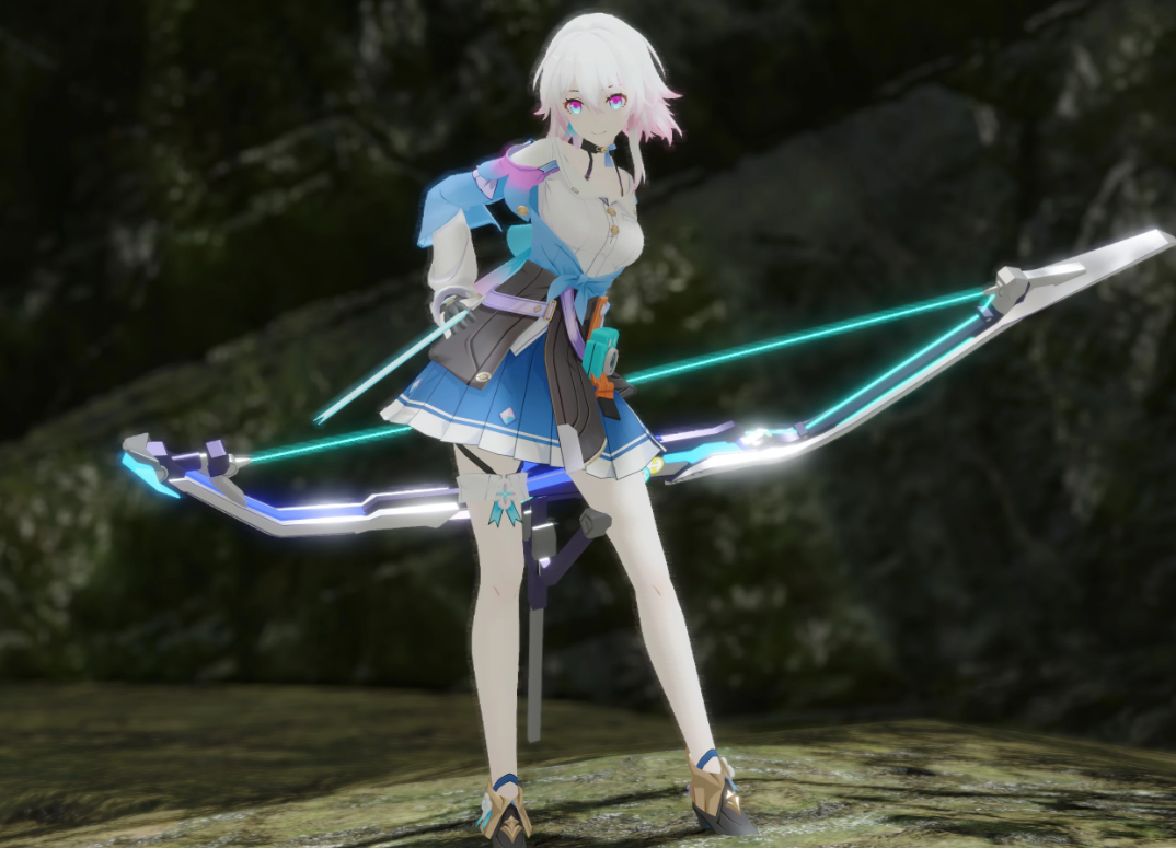 《怪物獵人崛起：曙光》星穹鐵道三月七MOD