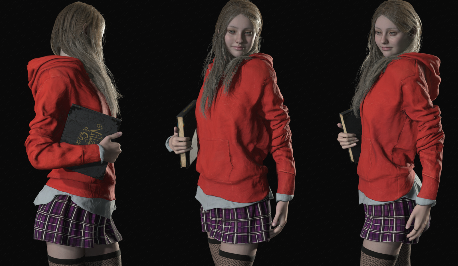 《生化危機8：村莊》少女風短裙蘿絲MOD[需安裝DLC]