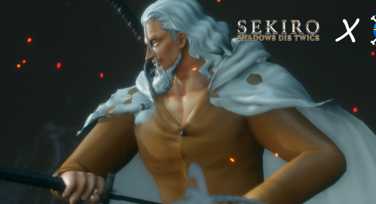 《只狼：影逝二度》海賊王雷利替換狼外觀MOD