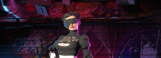 《街頭霸王6》春麗性感cos尼爾2B小姐姐MOD