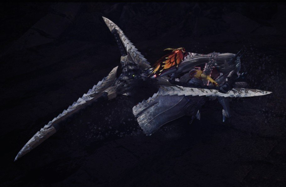 《怪物獵人：世界》三旋鏢冰牙龍操蟲棍MOD