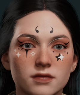 《霍格沃茨之遺》夢幻之星女巫風(fēng)格妝容MOD