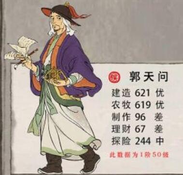 《江南百景圖》郭天問限定角色培養(yǎng)攻略分享