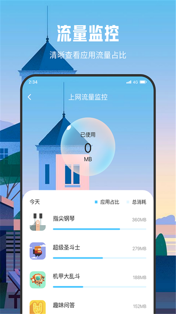 朗月WiFi流量大師