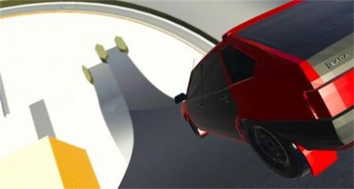 VAZ汽車測試光束碰撞