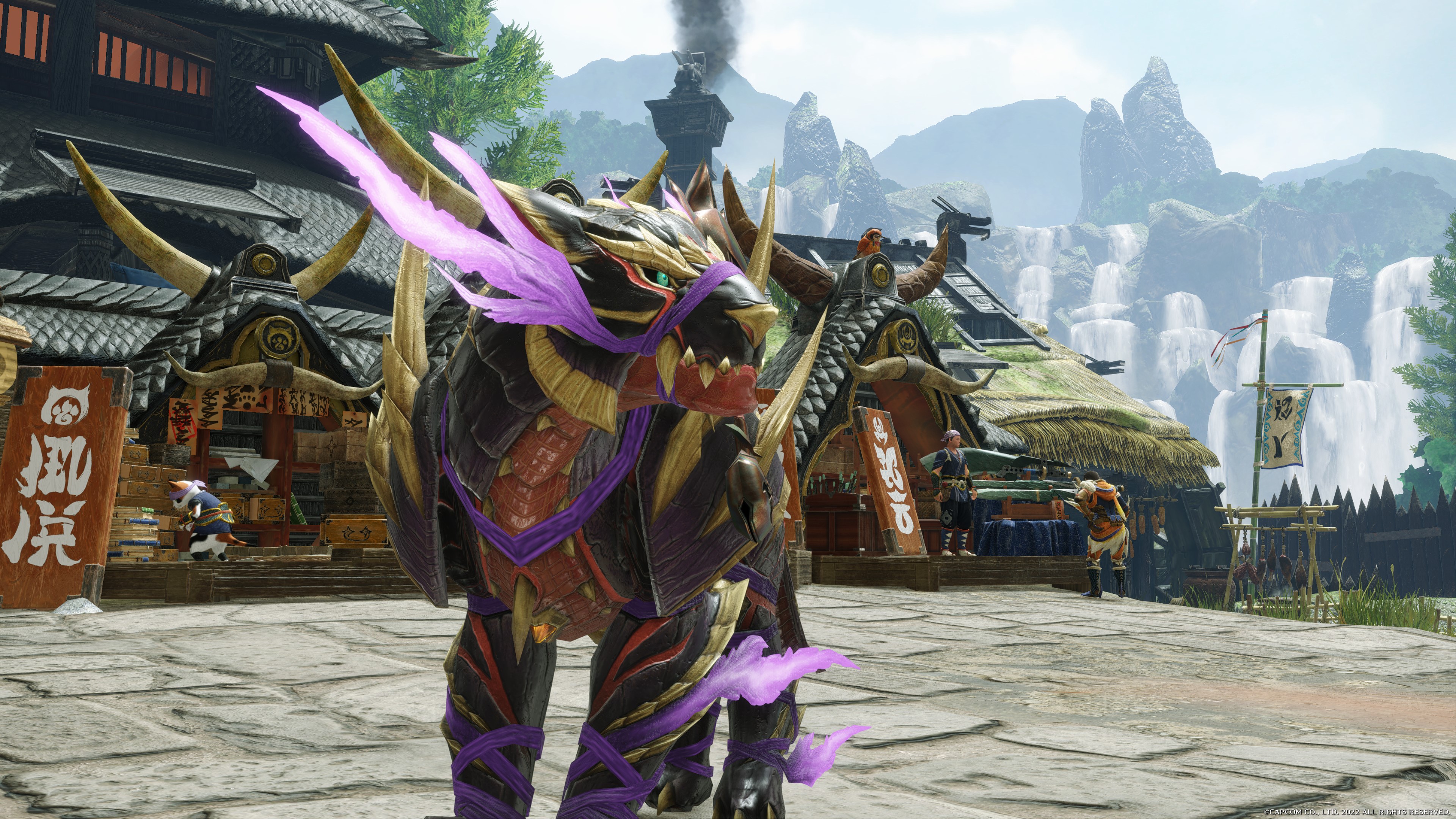 《怪物獵人：崛起》貓狗的怨虎龍amiibo套裝MOD