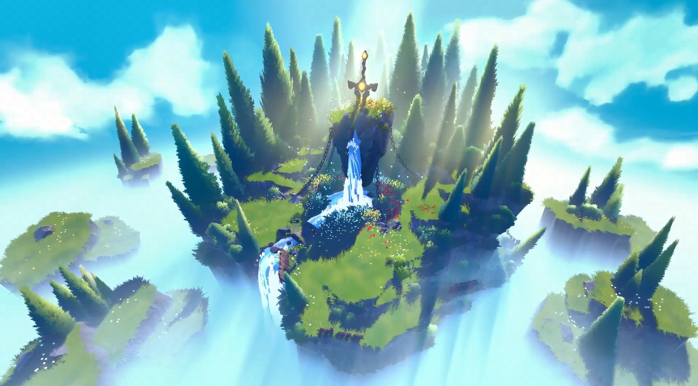 《Wallpaper Engine》3D美麗浮島動(dòng)態(tài)壁紙