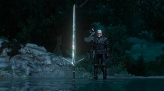 《巫師3次世代版》湖女之劍快速升級MOD