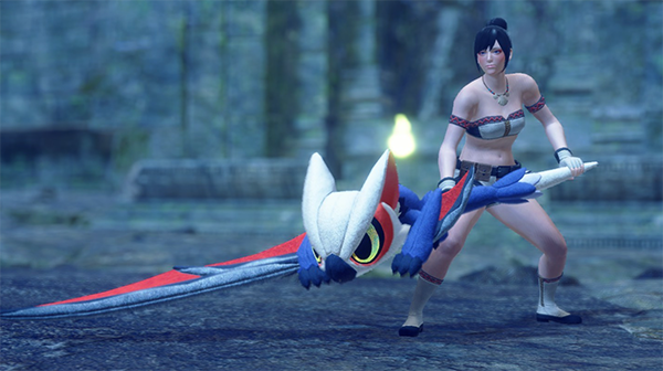 《怪物獵人崛起：曙光》迅龍武器變為迅龍布偶外觀MOD