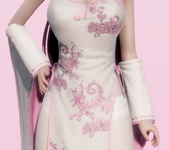 《ROOM Girl》粉色旗袍MOD