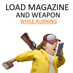《僵尸毀滅工程》邊跑邊裝彈匣和武器MOD
