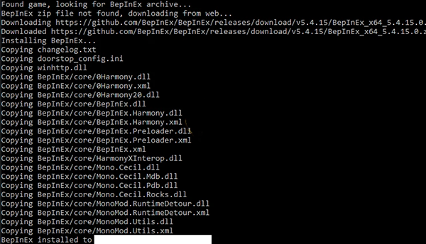 《沙石鎮(zhèn)時光》BepInEx Unity Installer