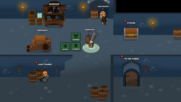 塔樓行者：MMO磨練模擬器