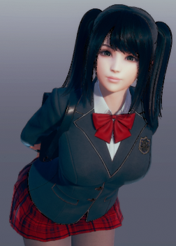 《AI少女》清純雙馬尾女高小姐姐MOD