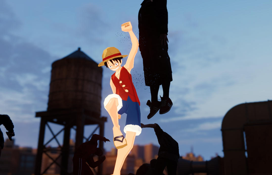 《漫威蜘蛛俠：重制版》海賊王路飛替換蜘蛛俠MOD