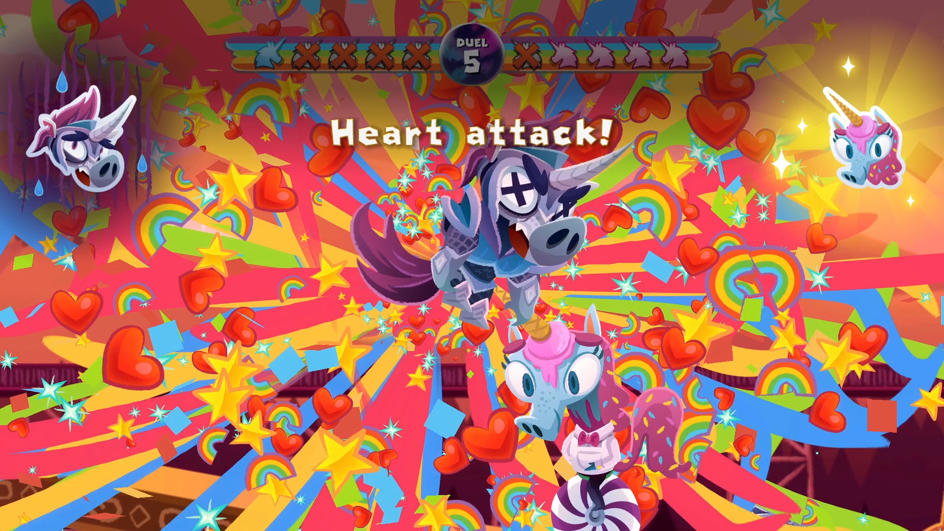 單輪車上的獨角獸