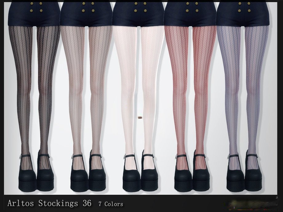 《模擬人生4》女性性感條紋絲襪MOD