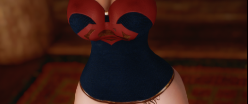 《上古卷軸5：天際重制版》性感超人戰爭女神服裝MOD