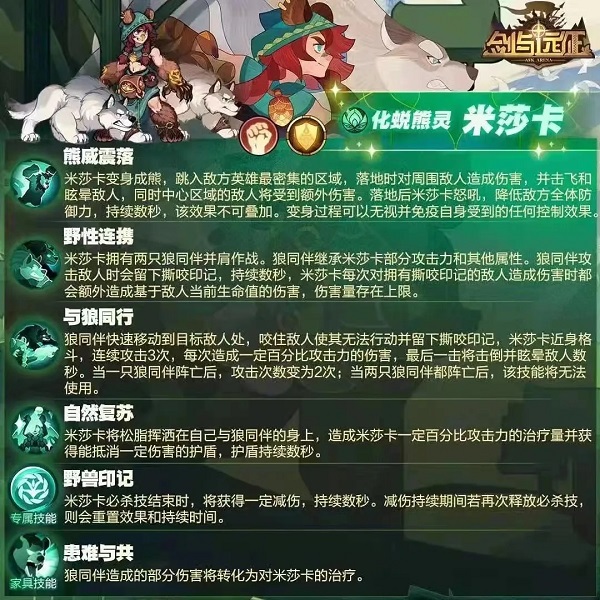 《劍與遠(yuǎn)征》米莎卡試煉之地解析