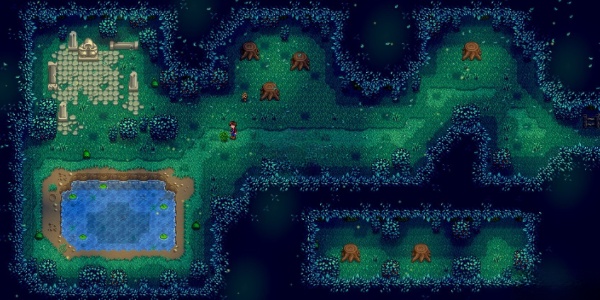 《星露谷物語》春季生成蕨菜MOD