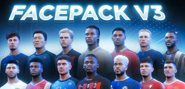 《FIFA 23》ViP3eR的臉型補丁包v3
